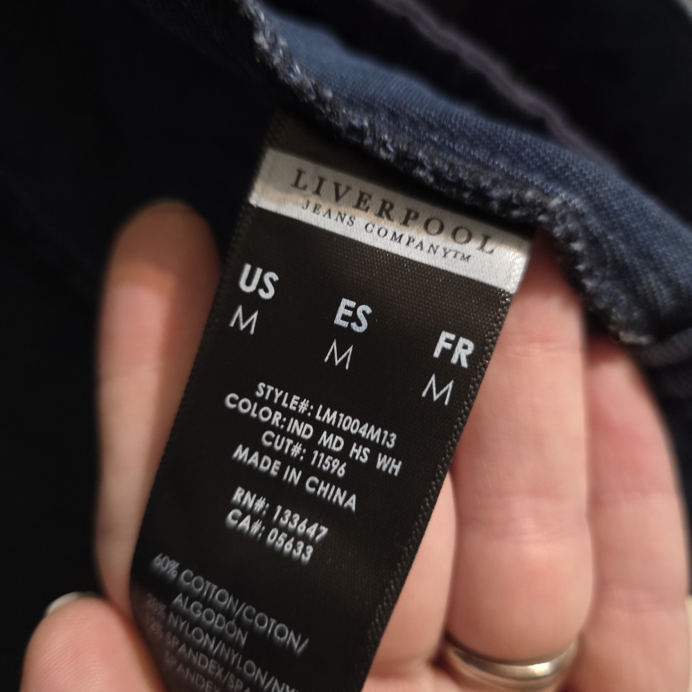 Liverpool Blue Denim Jacket for Women - Picture 6 of 6